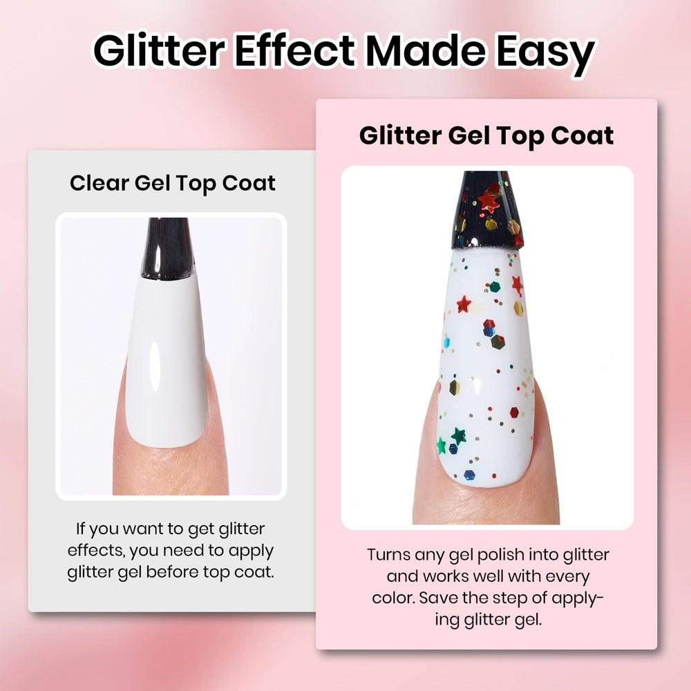 Beetles Gel Top Coat Gift Box presents a ready-to-gift set