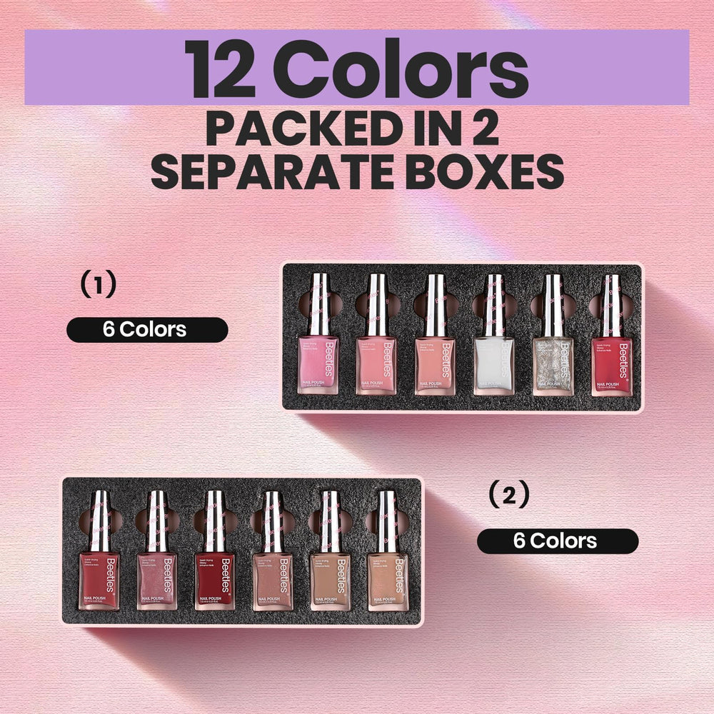 Beetles Gift-Ready Packaging suitable for nail enthusiasts.