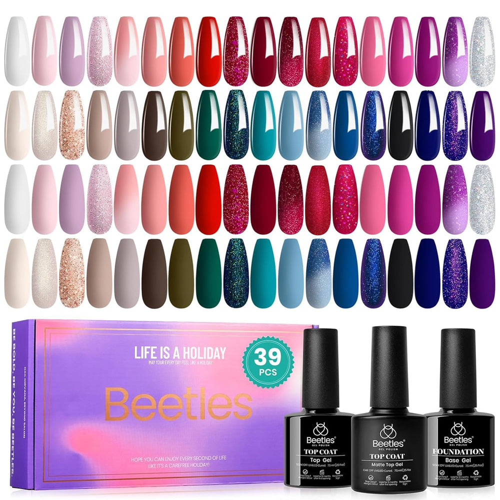 Beetles gift-ready nail polish set ideal for nail art lovers