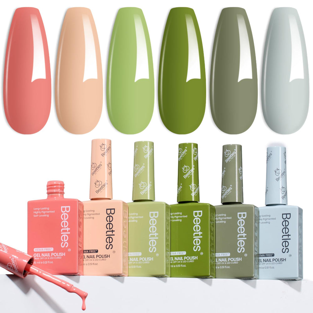 Beetles gel polish gift set for women and girls.