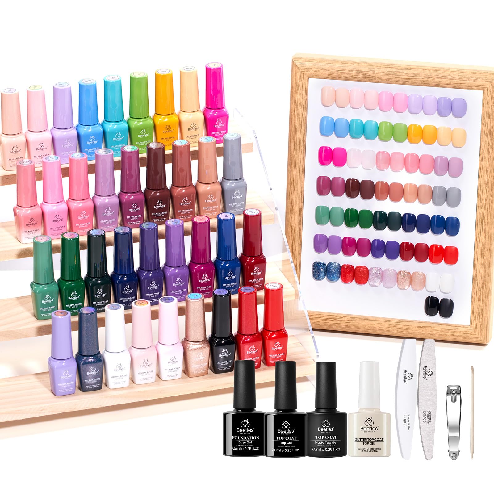Beetles gift set for women offering seasonal nail art ideas.