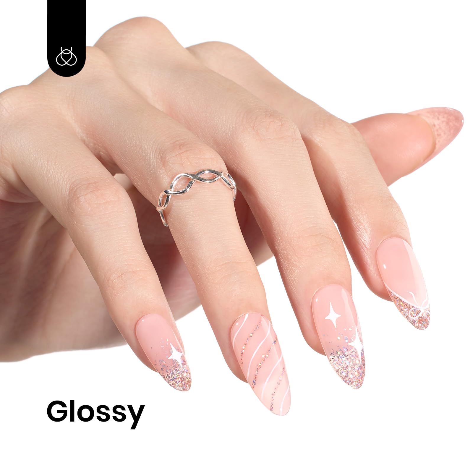 Beetles Glitter Gel Nail Polish application is beginner-friendly for smooth layering.