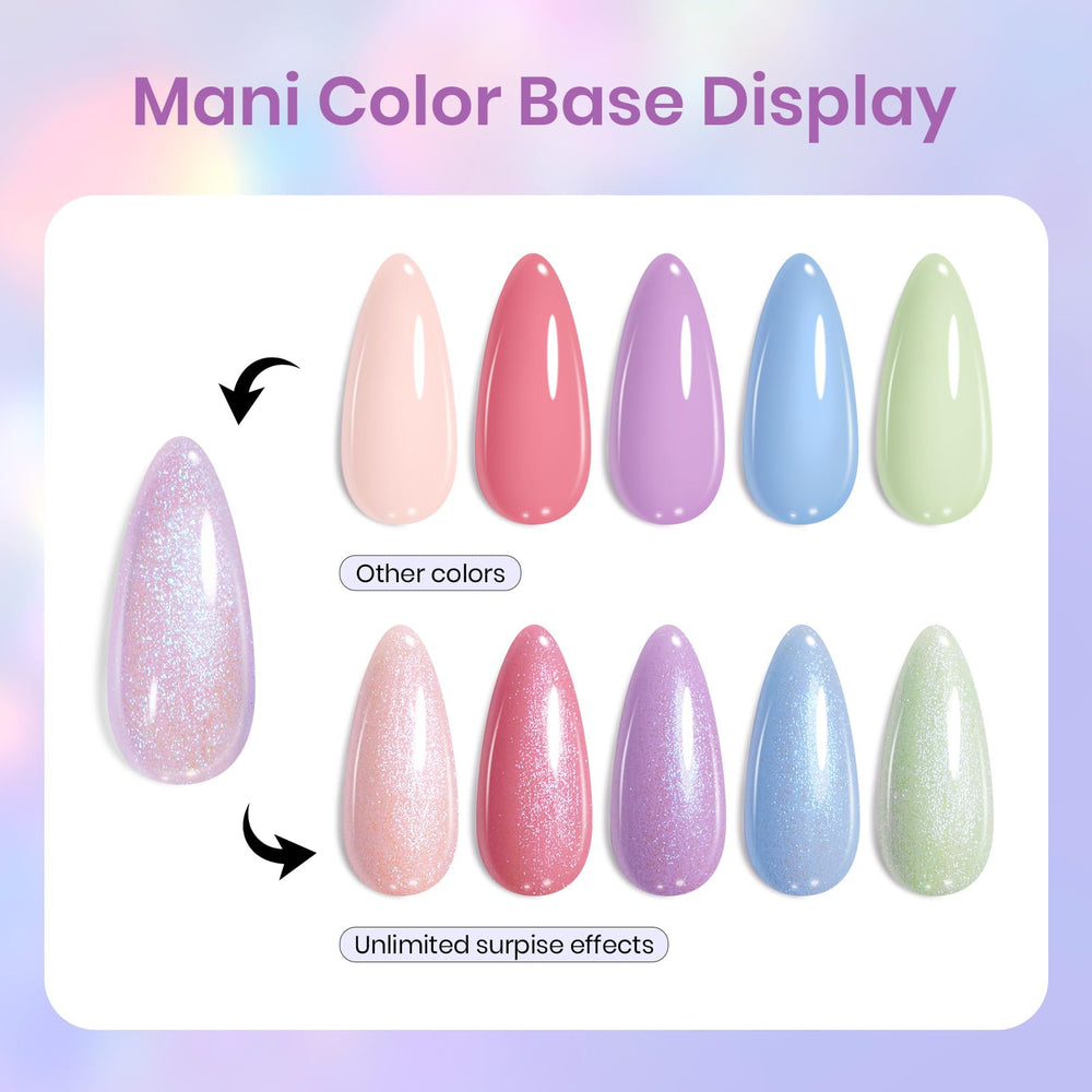 Beetles Glitter Gel Nail Polish gift packaging ready for gifting.