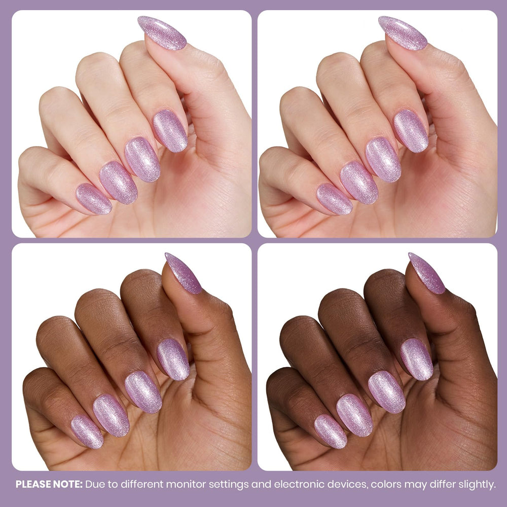 Beetles Glitter Gel Polish cruelty-free badge highlighting ethical beauty
