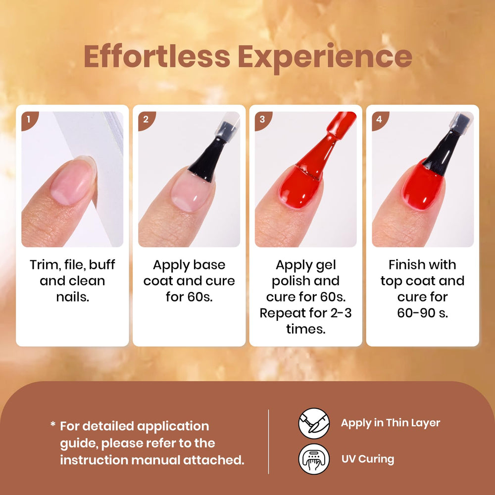Beetles Gold glitter gel polish provides luxe accent for festive nails
