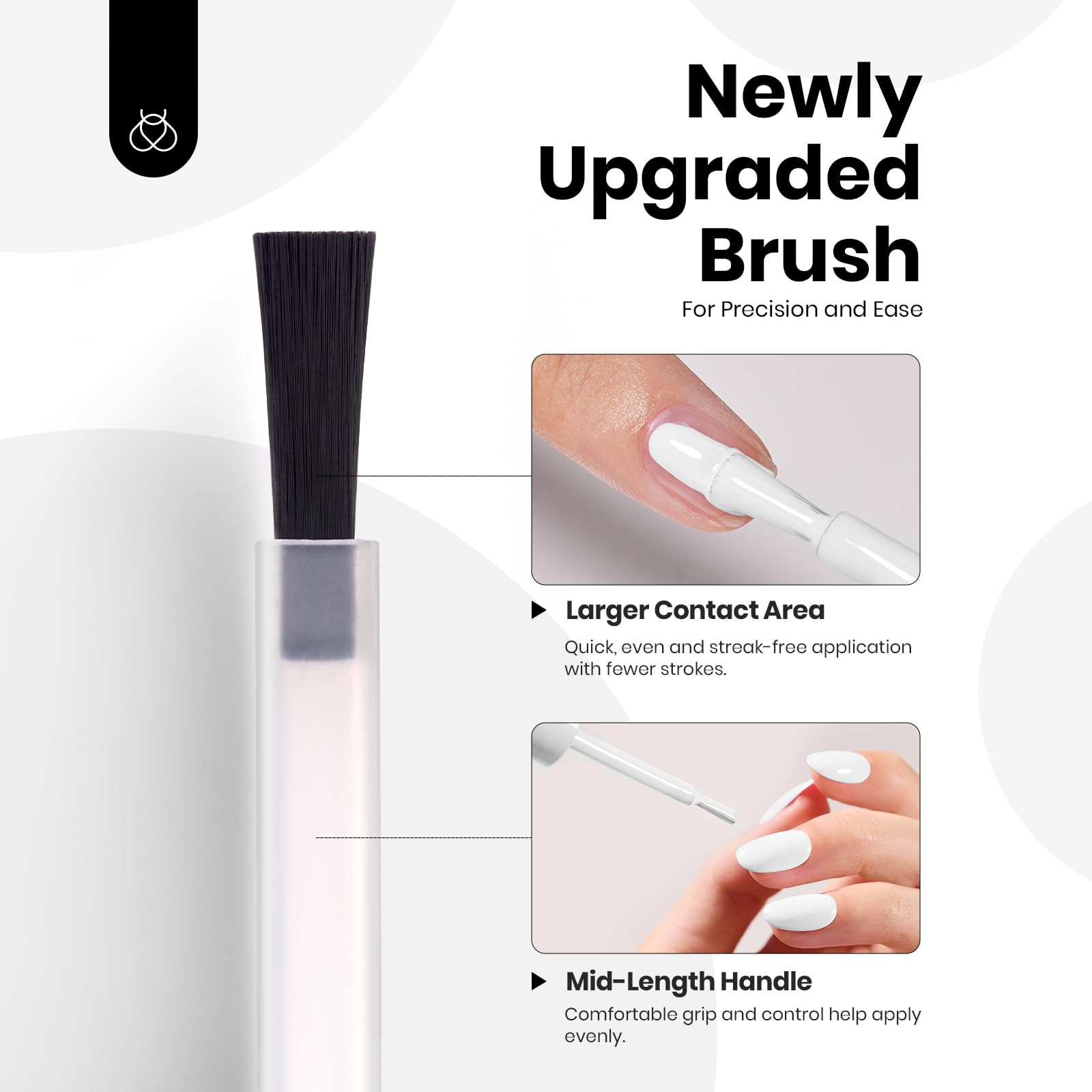 Beetles Hema-Free Gel Polish Set nude bottle versatile nude shade for any style.