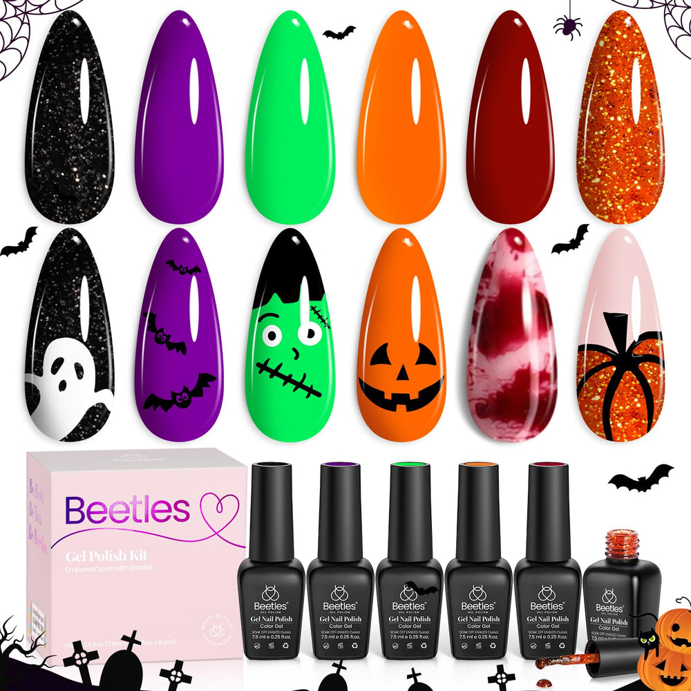 Beetles Gel Polish Hocus Pocus easy application with LED/UV curing for salon results.