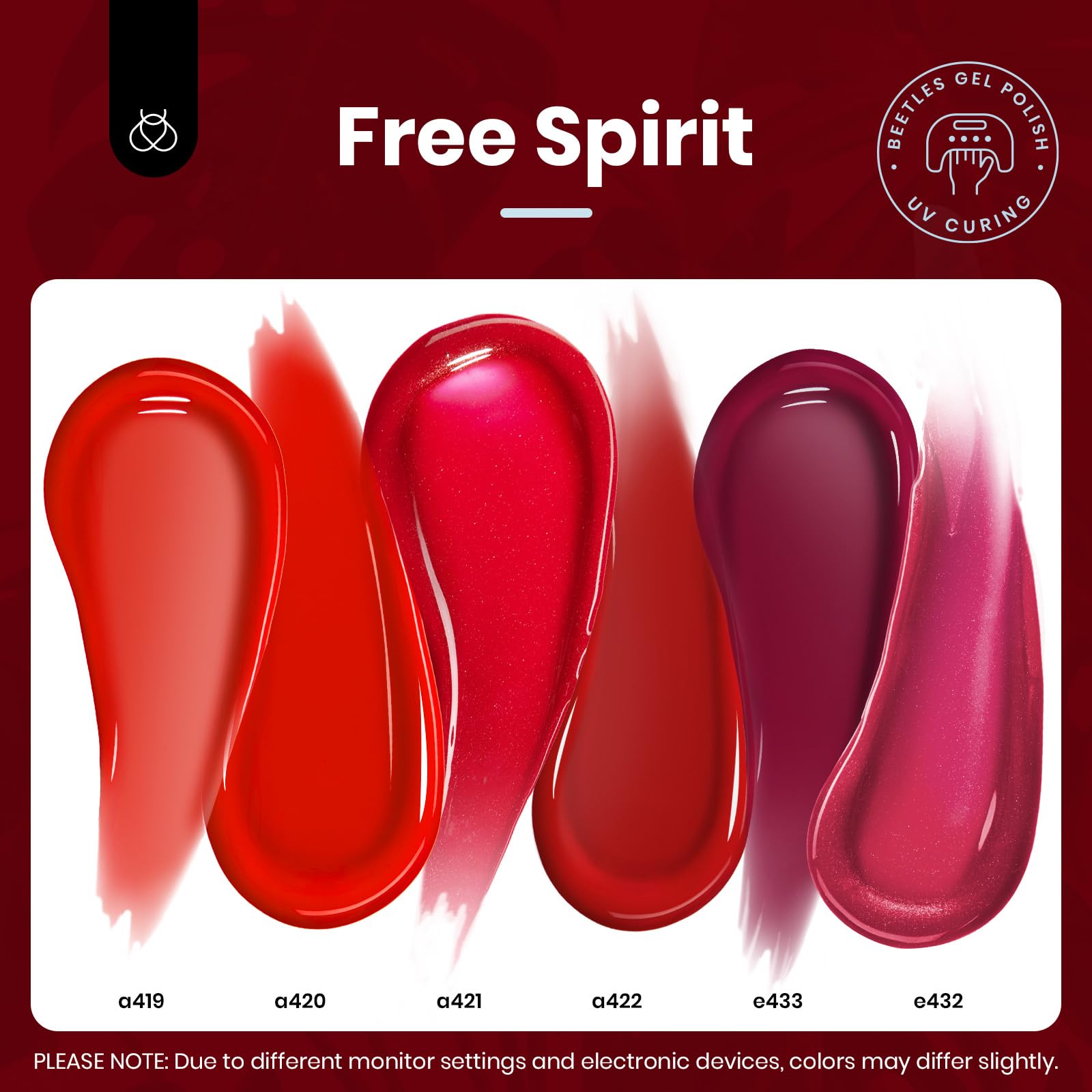 Beetles vibrant colors pack ideal for holidays and gifts.
