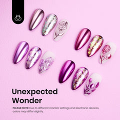 Beetles holographic pigment close-up for dazzling nail art effects