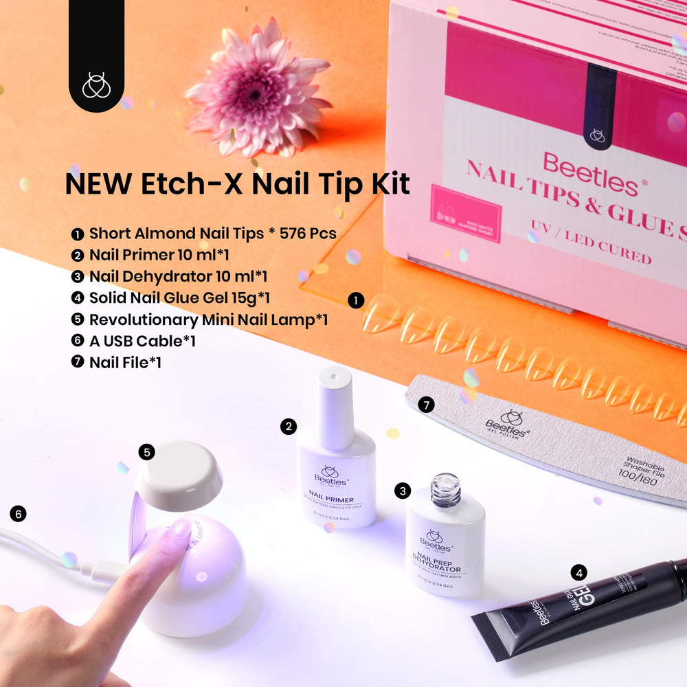Beetles home use extension setup for DIY nails