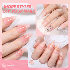 Beetles Jelly Gel kit case, portable for on-the-go manicures