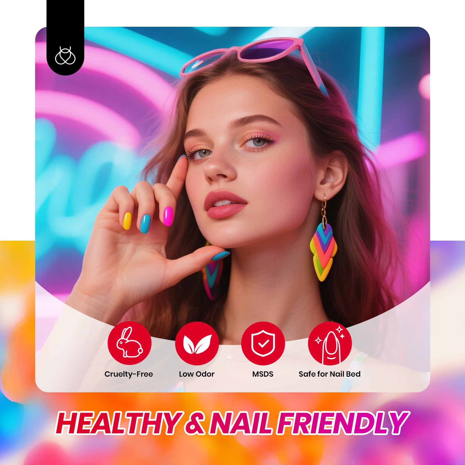 Beetles Jelly Gel Nail Polish Set summer neon shades for tropical manicure vibes