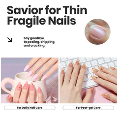 Beetles Jelly Nail Polish nourishing ingredients support nails while you polish.