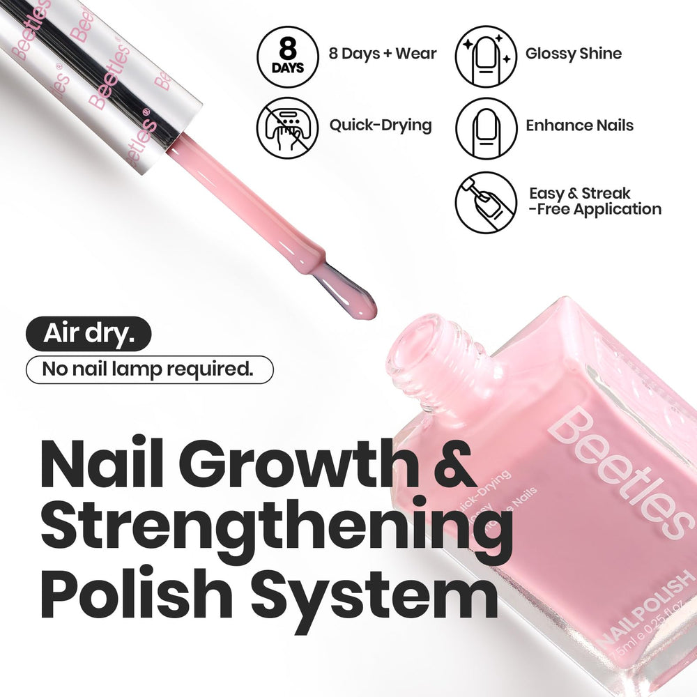 Beetles Jelly Nail Polish Set nude shade for elegant nails