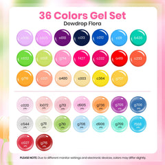 Beetles jelly shades pink nude blue green for natural looks.