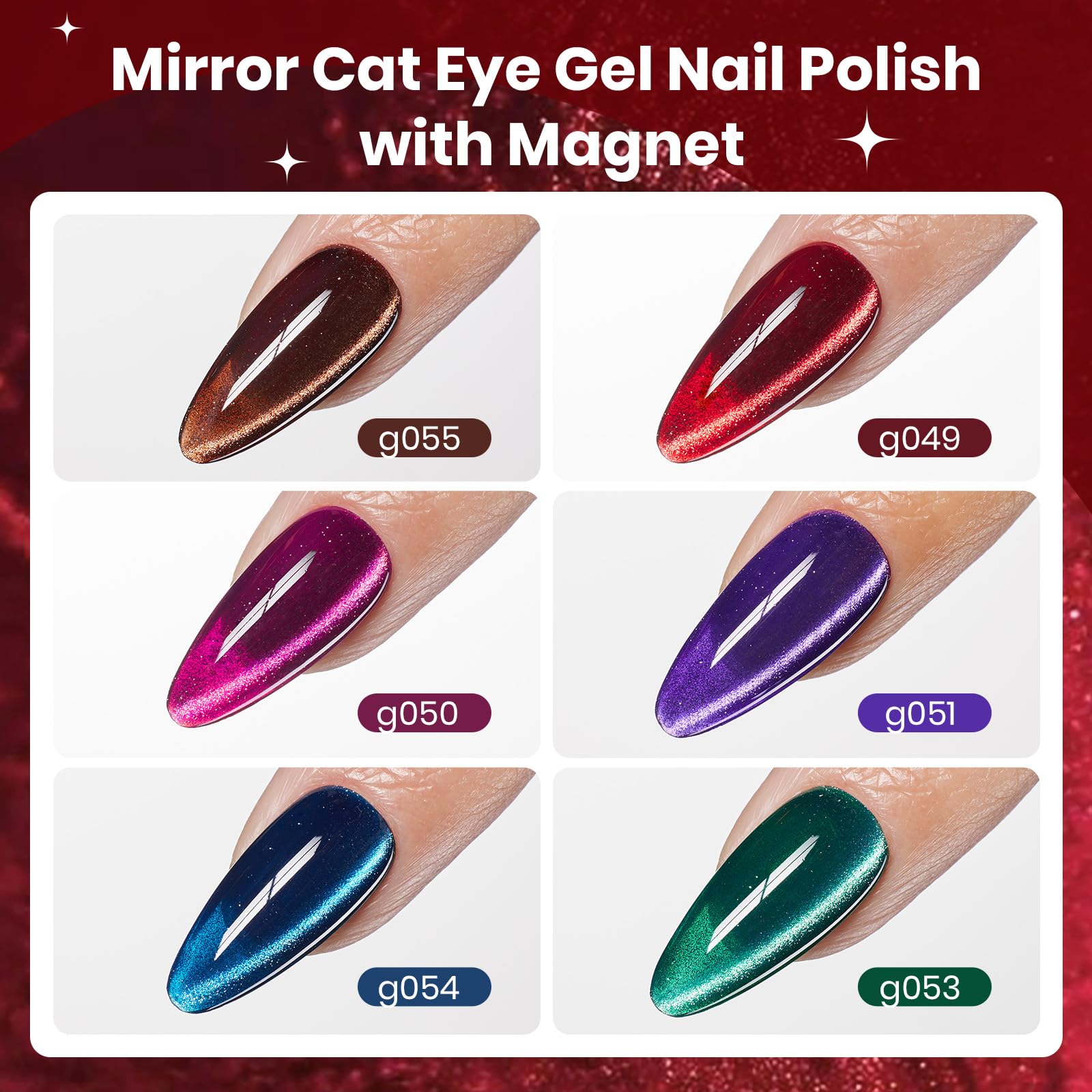 Beetles Jewel Parade green cat eye gel polish for emerald-inspired shine