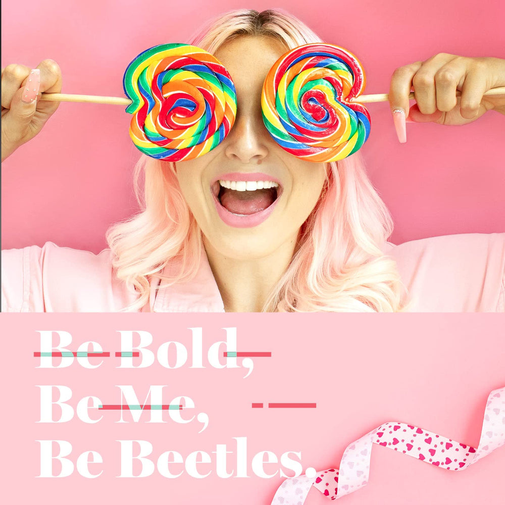 Beetles LED lamp curing gel polish quickly for salon-ready nails.