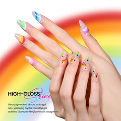 Beetles LED/UV lamp needed to cure the gel polish for durable results.