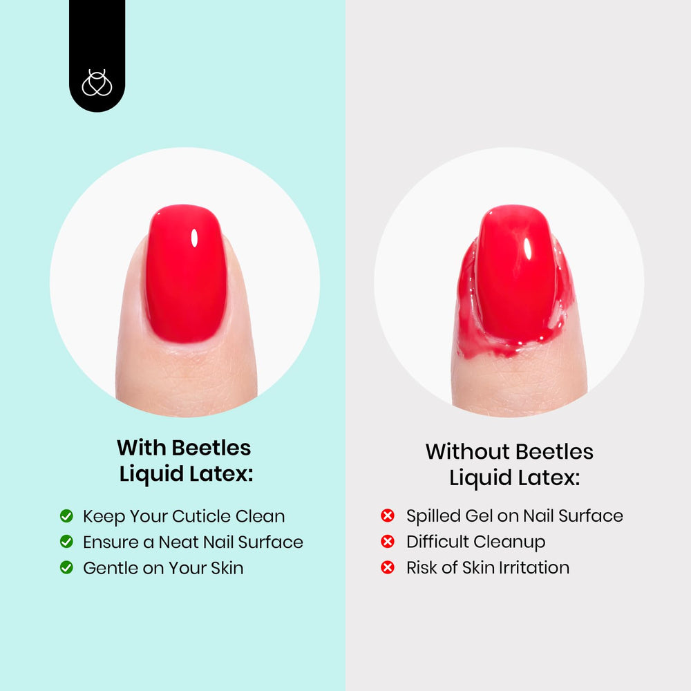 Beetles Liquid Latex nail stick handy for masking areas quickly