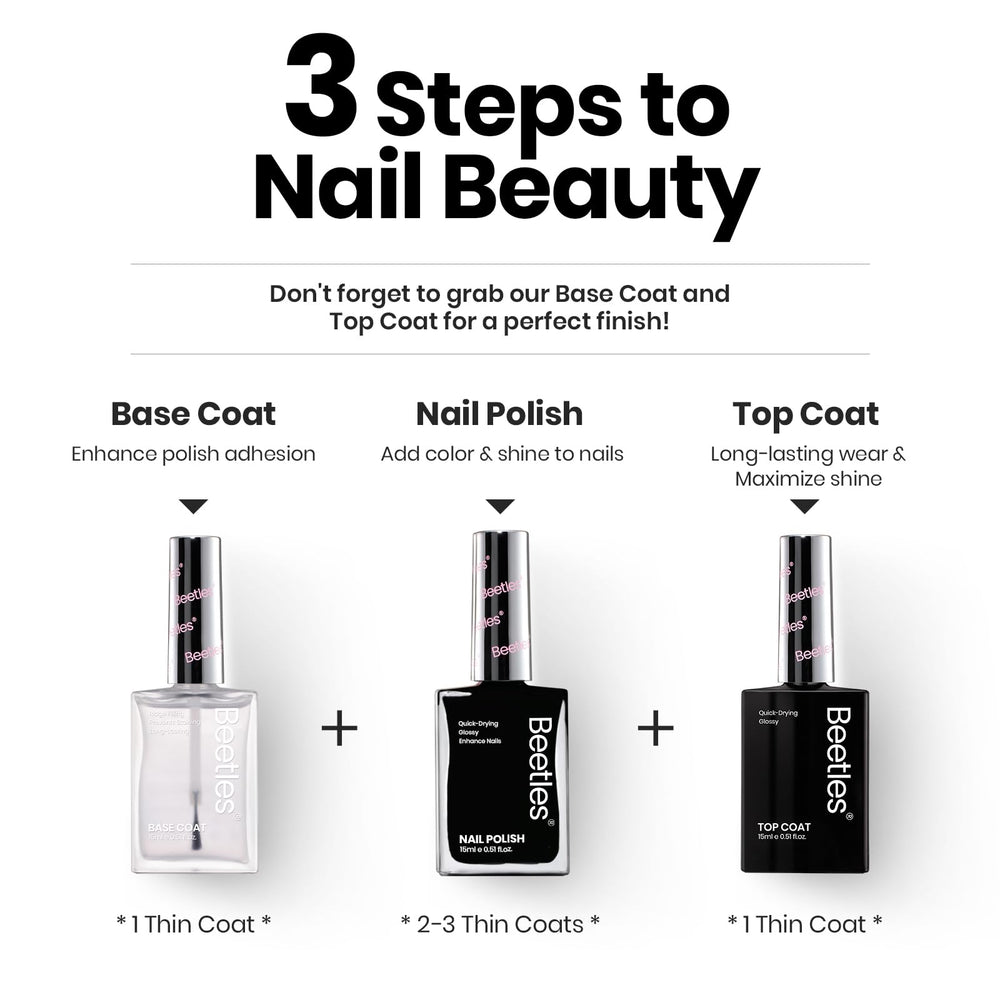 Beetles Long-lasting Nail Polish demonstrates eight-day wear without significant chipping.