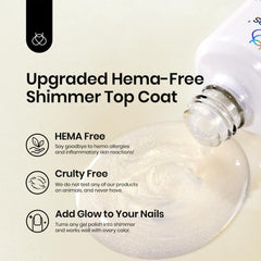 Beetles long-lasting top coat protects nails for 28 days with chip resistance.