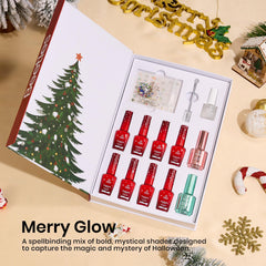 Beetles Merry Glow Snow White gel polish for crisp winter nails