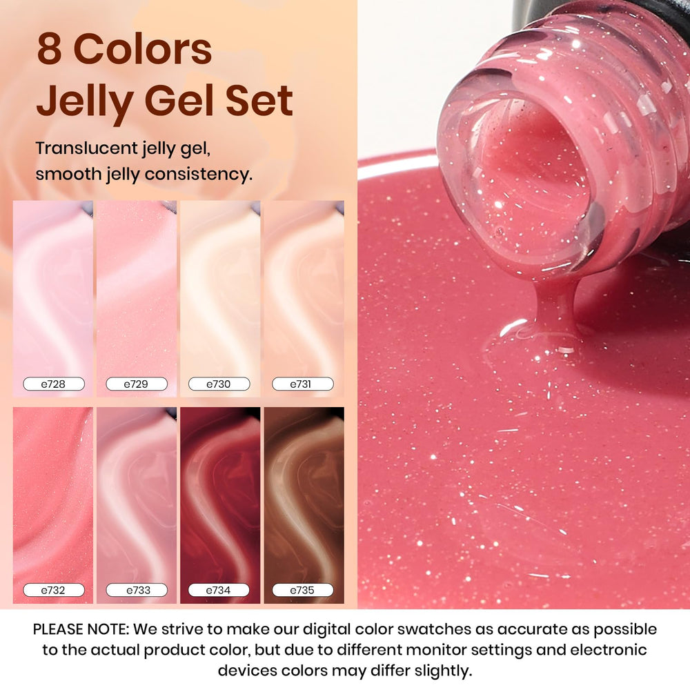 Beetles milky pink gel polish application looks smooth and even