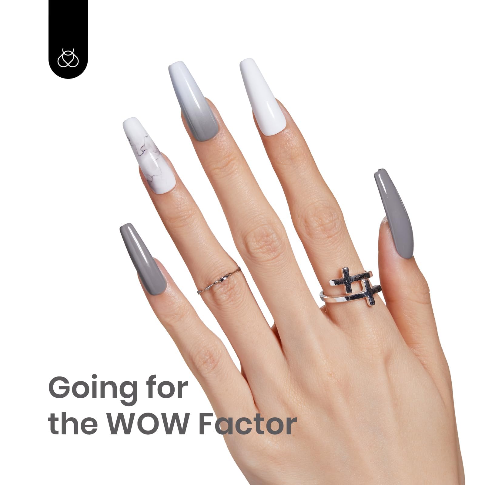 Beetles nail art design on table for at-home manicure ideas