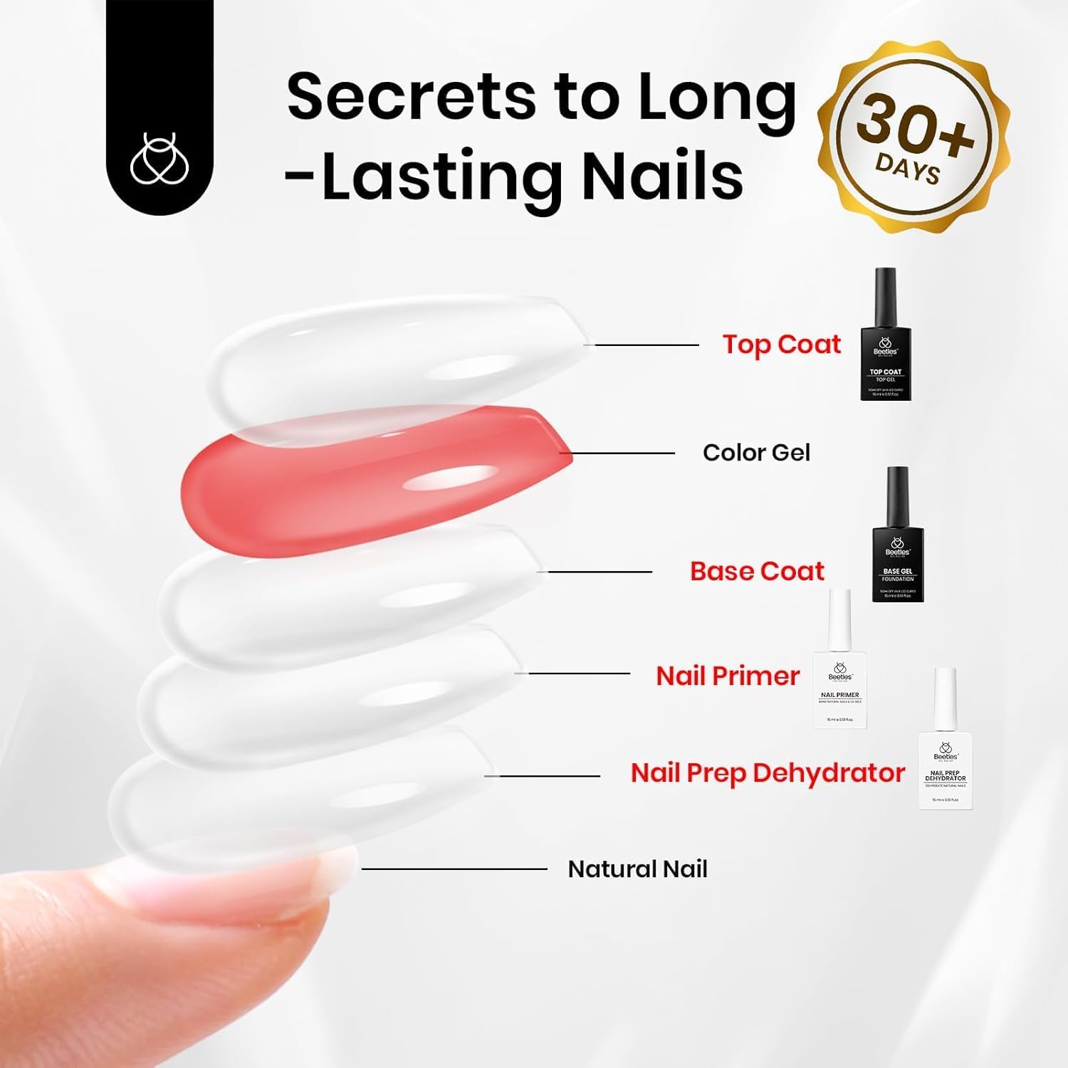 Beetles gift-set for nail art enthusiasts