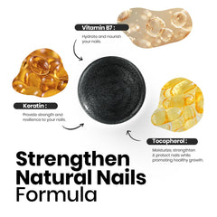 Beetles nail-care ingredients show keratin nourishment for stronger nails.