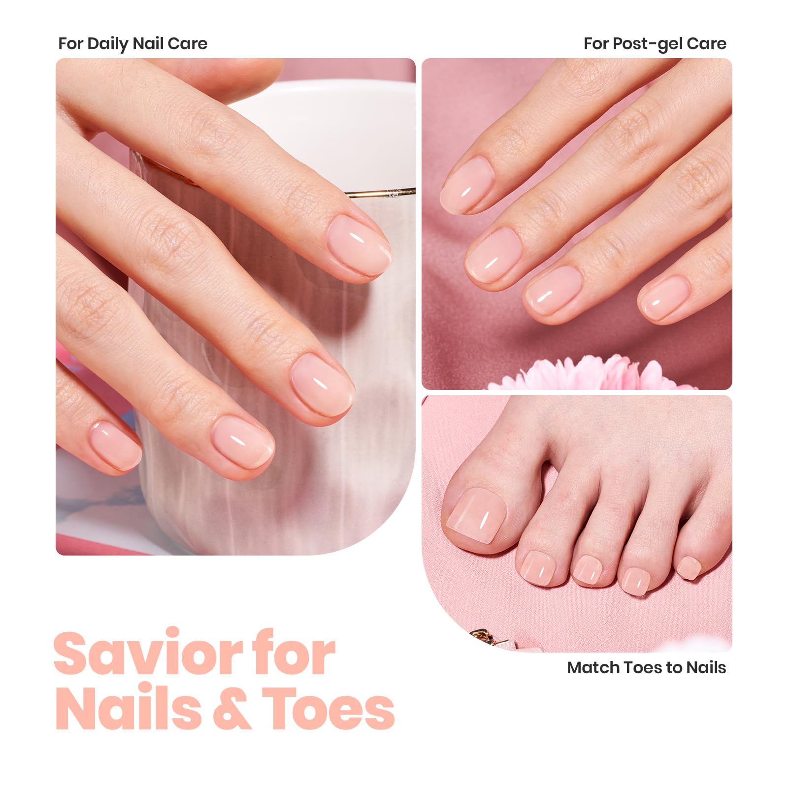 Beetles Nail care scenarios for post-gel removal and everyday maintenance.