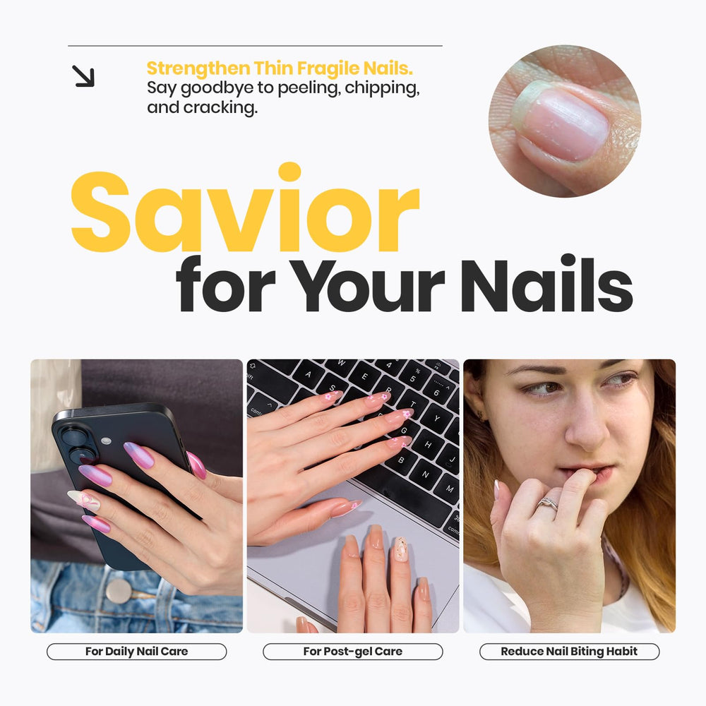 Beetles nail care formula with vitamin E and keratin protects daily wear.