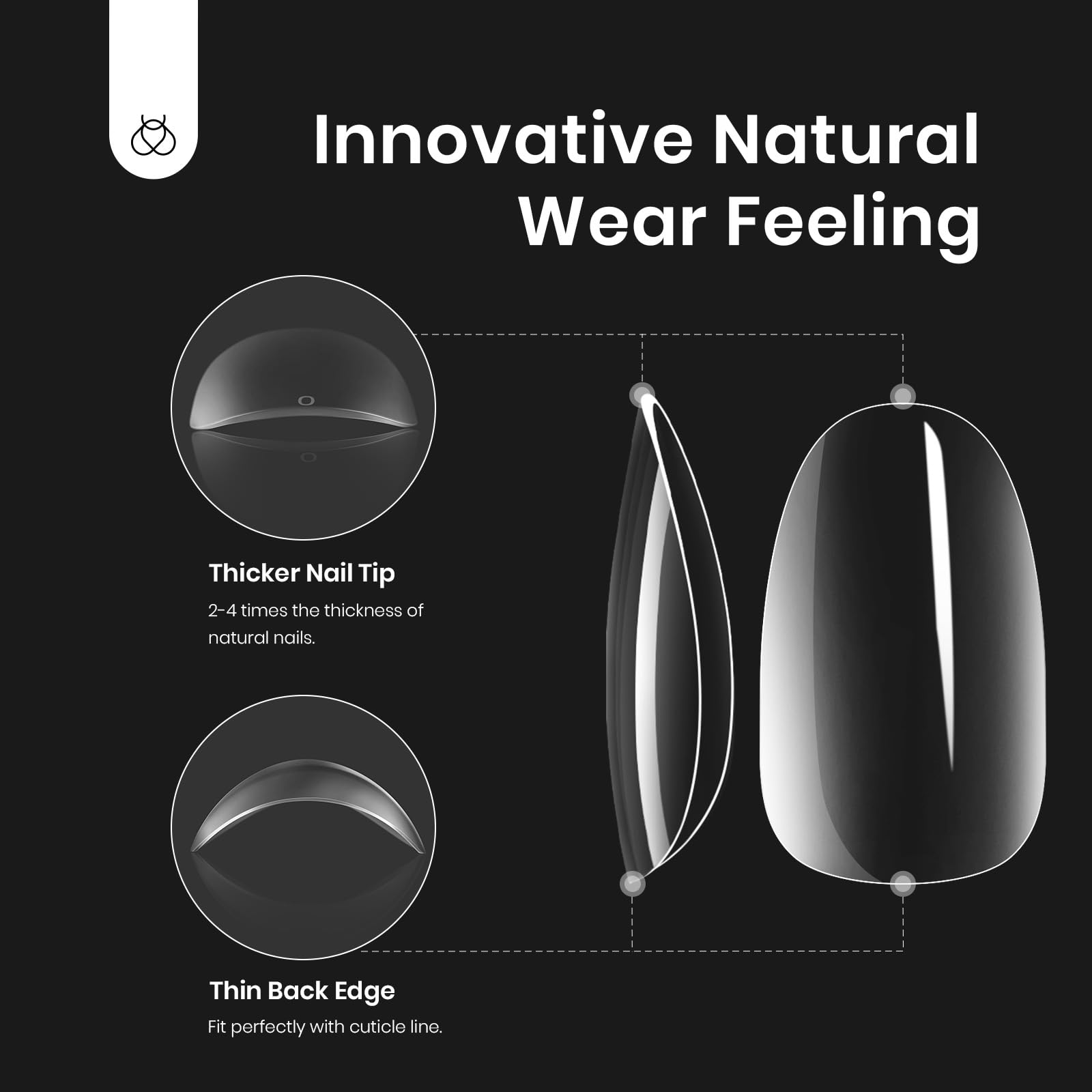 Beetles Gel Polish nail-extension 3min offers quick length with strong hold.