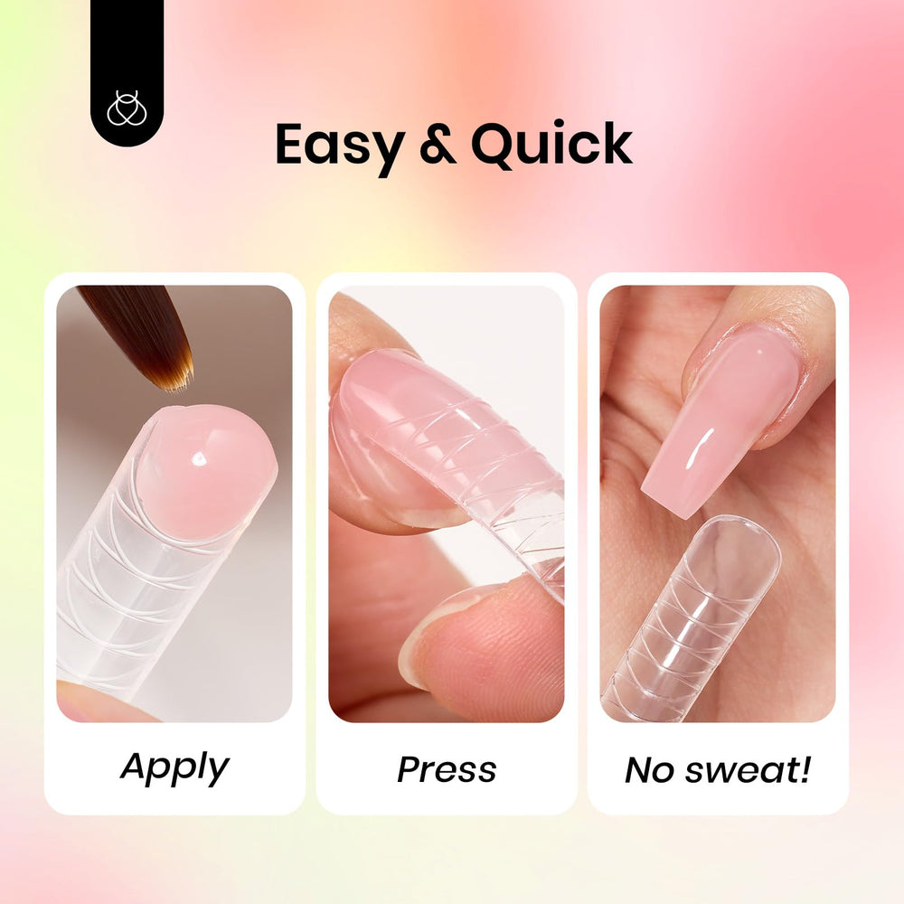 Beetles nail extension tools and glue for quick DIY builds