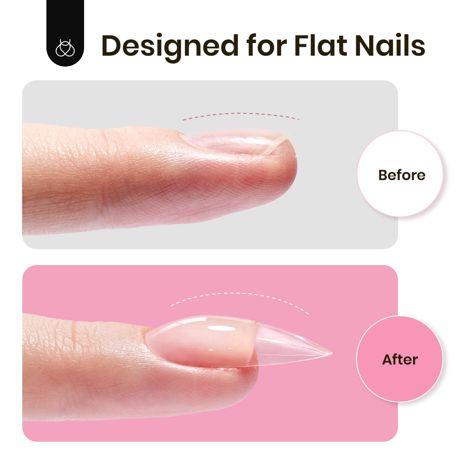Beetles nail file for prep and shaping of extensions.
