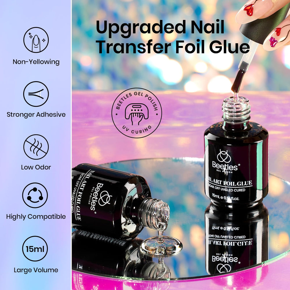 Beetles Nail Foil Art Kit suits pros and home crafters