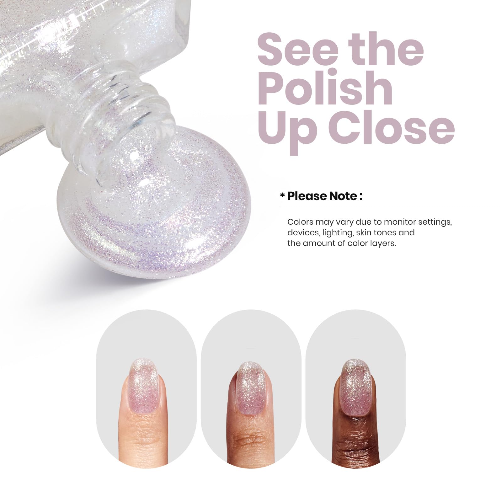 Beetles Milky Way topcoat easy-application for chic looks