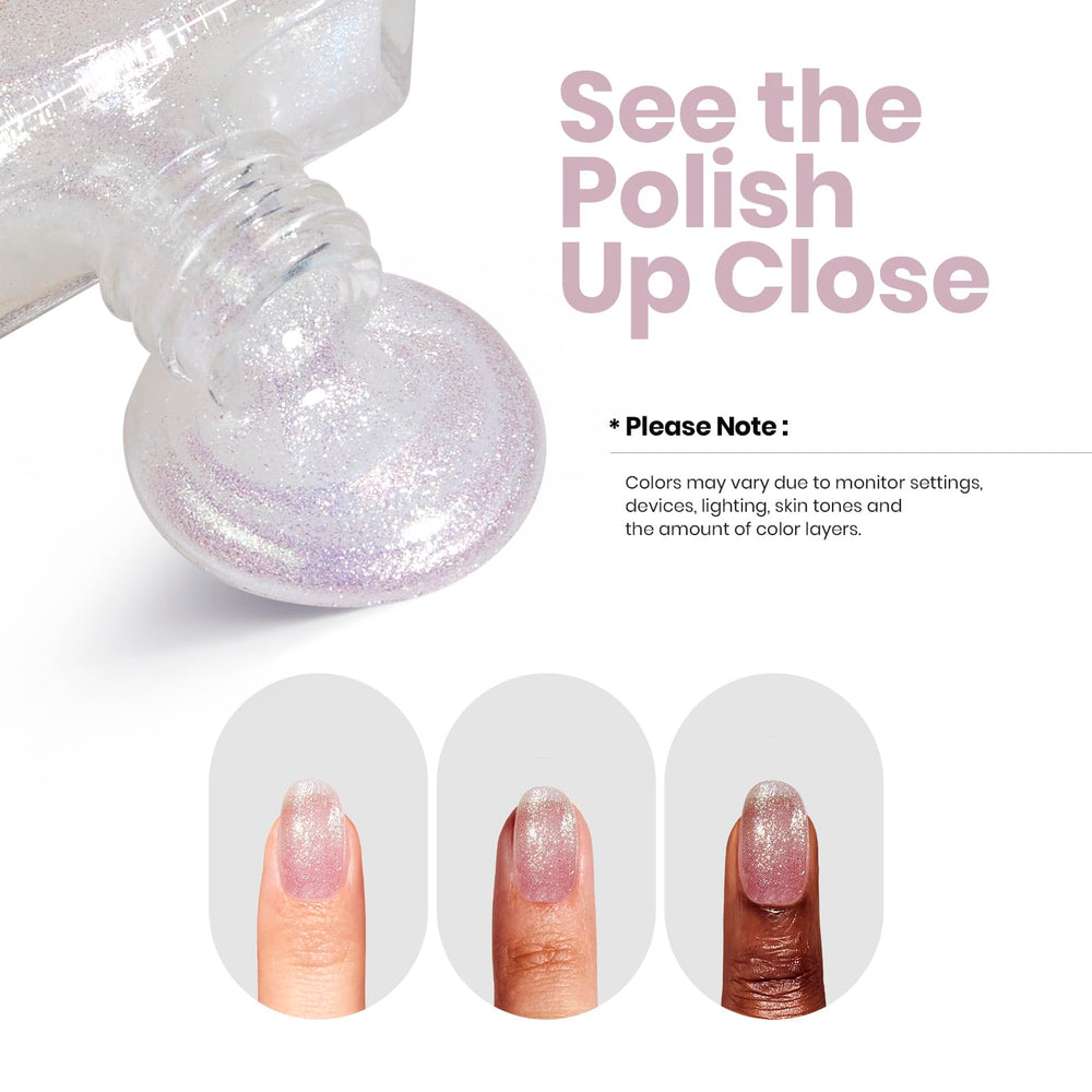 Beetles Milky Way topcoat easy-application for chic looks