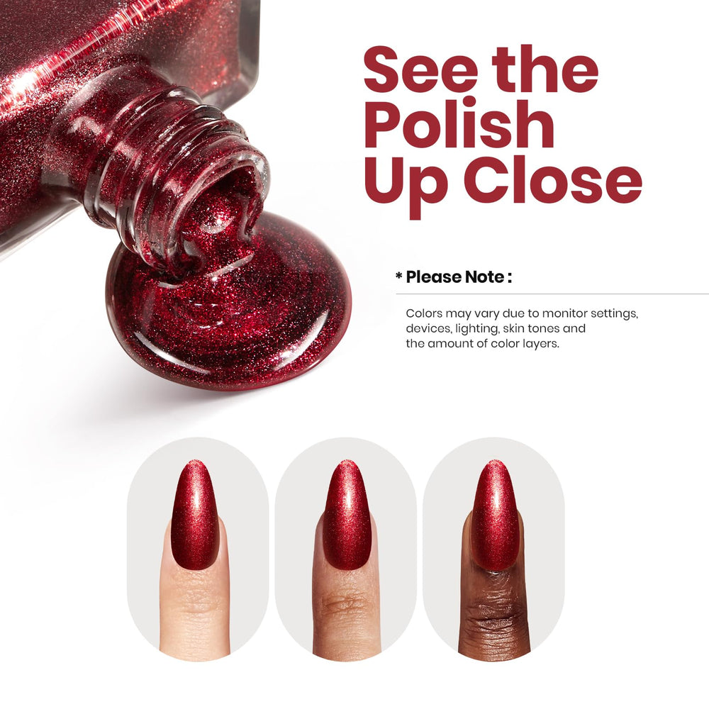Beetles easy removal with standard remover keeps nails healthy.