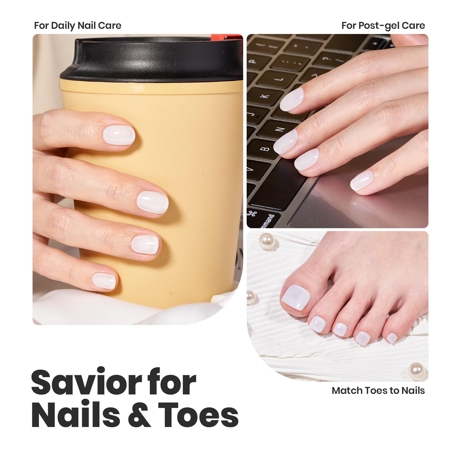 Beetles nail polish gloss finish presents a shiny salon-like look.