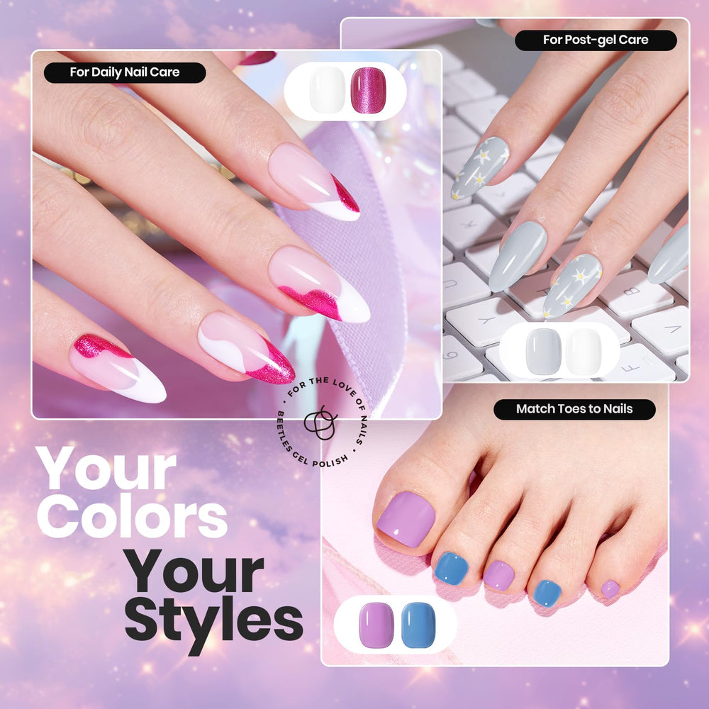 Beetles glossy finish keeps nails salon-ready longer