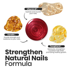 Beetles valentines glitter close-up shows sparkling burgundy and gold accents.