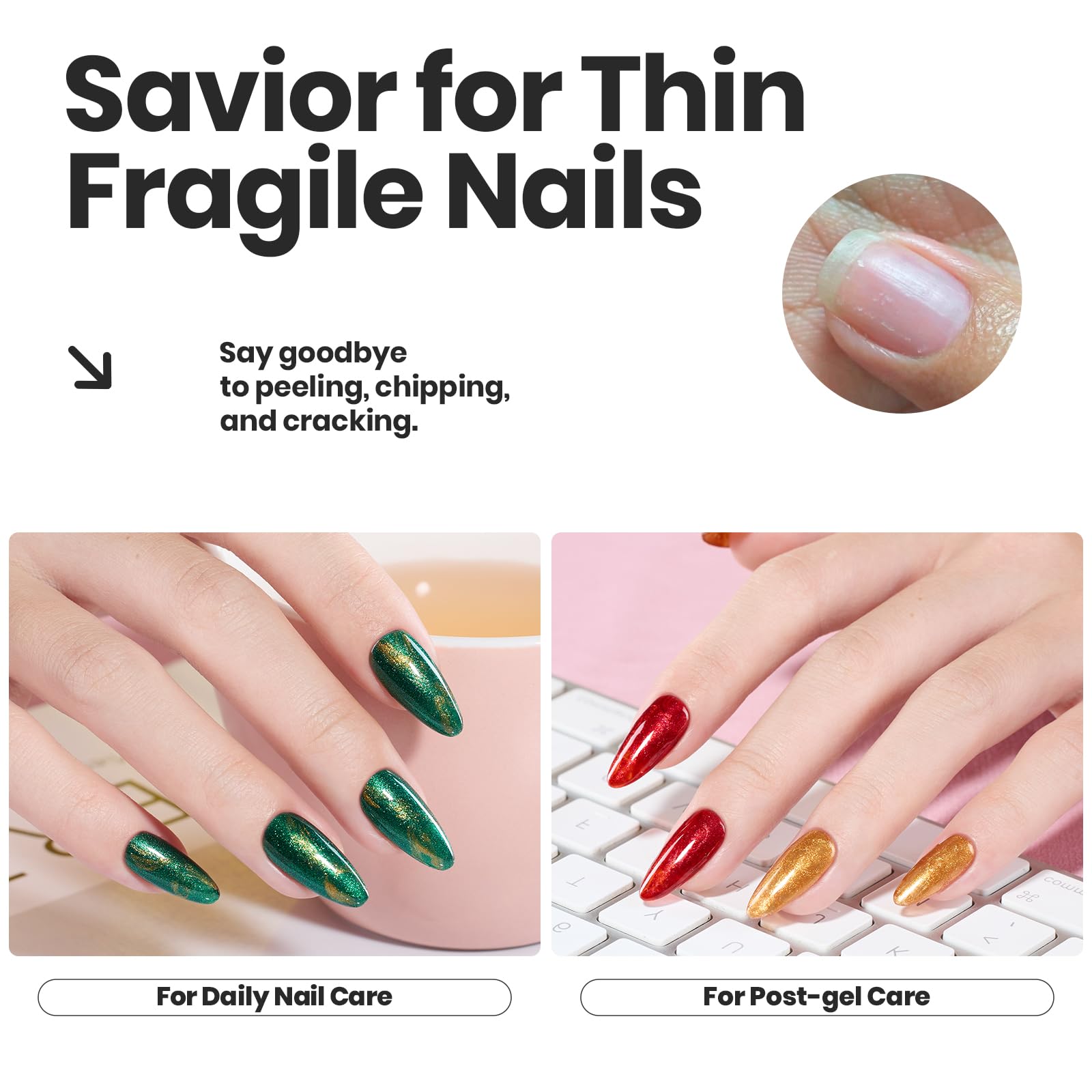 Beetles hand-manicure demonstrates long-lasting high-gloss finish for DIY winter manicures.