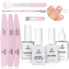Beetles Nail Prep Kit with dehydrator and primer for stronger adhesion
