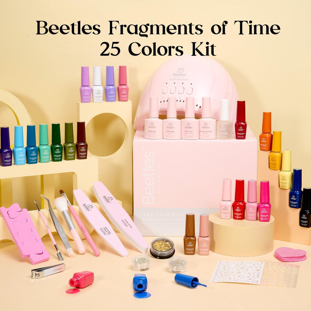 Beetles nail removal tools included for easy refreshes.