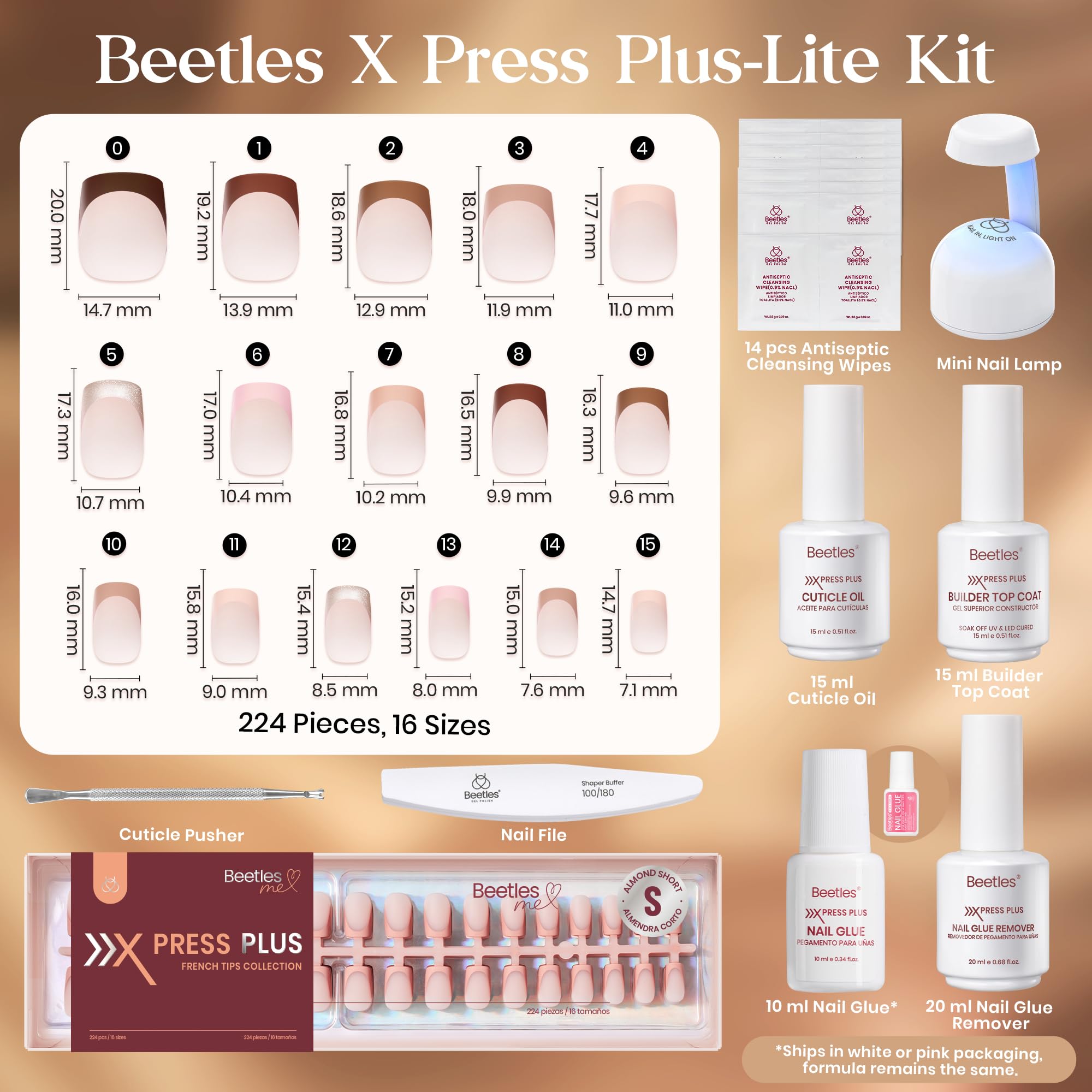Beetles Nail Remover for simple cleanup after wear