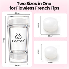 Beetles dual stamp heads in 1.1 and 0.94 inches for varying designs