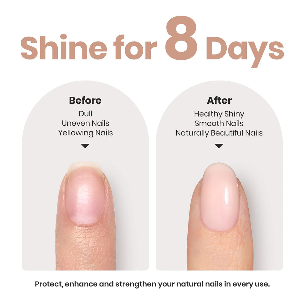 Beetles formula with keratin biotin and vitamin E for healthy looking nails.