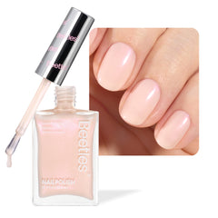 Beetles Nail Strengthener Concealer pink white shimmer adds color and gloss.
