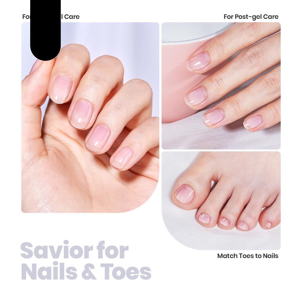 Beetles Nail Strengthener daily-use safe formula suitable for weak nails.